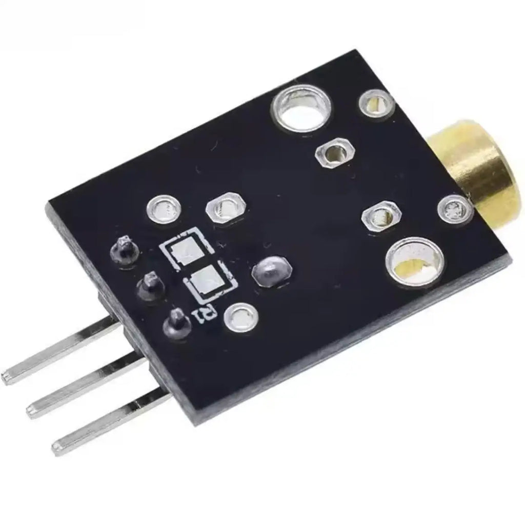 5/10pcs/lot KY-008 650nm Laser sensor Module 6mm 5V 5mW Red Laser Dot Diode Copper Head for Arduino