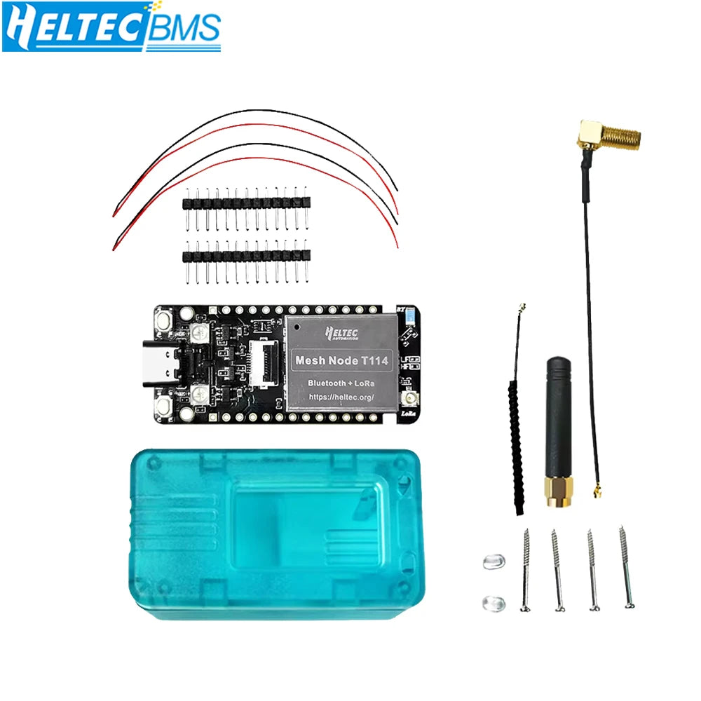 New Heltec Meshtastic Tracker  T114 V2  nRF52840 SX1262 LoRaWAN LoRa Arduino IOT Positioning Devboard GNSS Mudule BLE