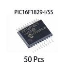 1/5/10/30/50/100Pcs Microchip PIC16F1829-I/SS SSOP20 SMD 8Bit PIC Microcontroller Original Authentic MCU Integrated Circuit Chip