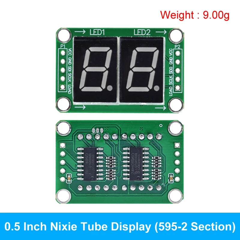 Static Drive 2 3 4 Segment Digital Tube LED Display Module 2 Digital 74HC595 Tube 100% New original For Arduino