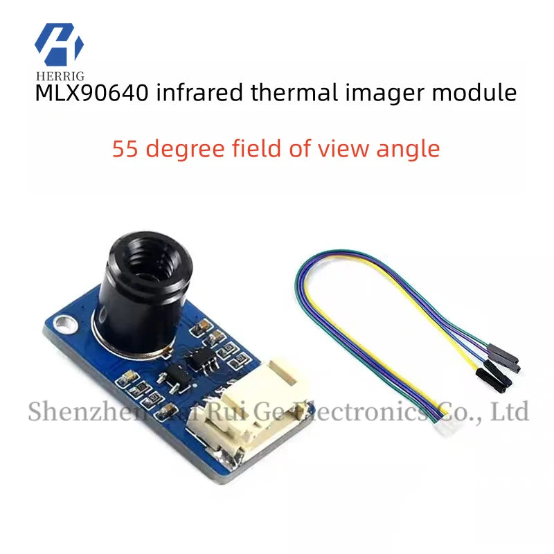 Raspberry Pi 4B/3B MLX90640 Infrared Thermal Imaging Expansion Board STM32 Far-Infrared Thermal Sensor
