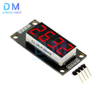 TM1637 LED Display Module For Arduino 0.36 Inch 7 Segment 4 Bits Clock RED Anode Digital Tube Four Serial Driver Board Pack