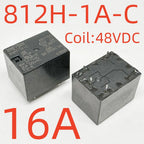 New 812BH-1A-C 812BH-1A-S 812H-1A-C 6V/9V/12V/24V/48V (4123A-16A) Relay 4pins