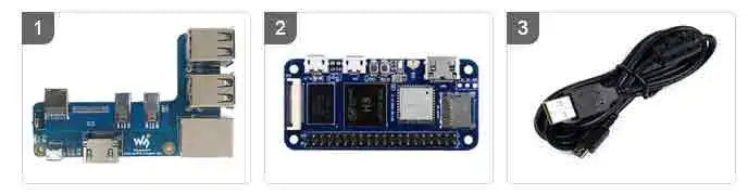 Raspberry Pi Zero 2W Banana Pi M2 Zero BPI-M2 board with 3B interface adapter  zero to Pi3 pi0 USB HUB RJ45 HAT