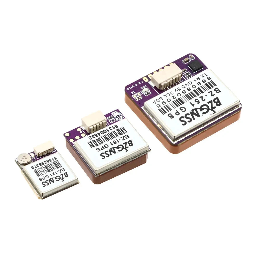 BZGNSS BZ-251 BZ-181 BZ-121 GPS Module Dual Protocol FPV Return Hover F7 F4 Flight Control Fixed Wing Return Rescue Drone Model