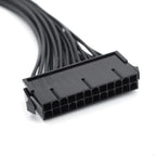 2025 New ATX 24 Pin Motherboard Power Extension Cable Internal PC PSU ATX 24 Pin Male To 24 Pin Female Extension Power Cable