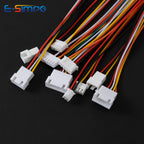 10pcs 22awg/26AWG XH2.54 10/20/30cm Female Male 2P 3P 4P 5P 6P Plug Butt-joint Aerial Dock Crimp Terminal Wire Cable Connector