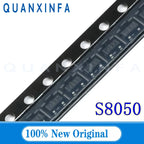 50-100PCS S8050 S8550 SS8050 SS8550 TL431 SOT23 Y1 J3Y 2TY Y2 SMD NPN/PNP transistors