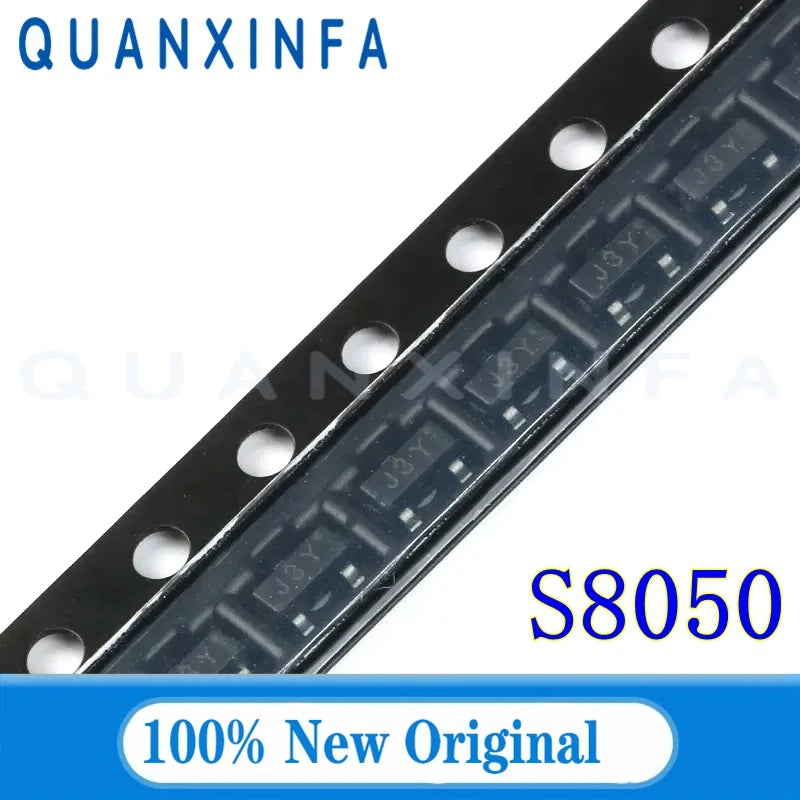 50-100PCS S8050 S8550 SS8050 SS8550 TL431 SOT23 Y1 J3Y 2TY Y2 SMD NPN/PNP transistors
