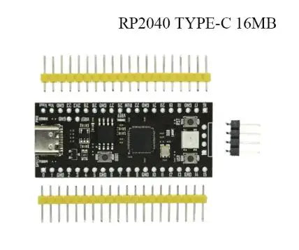 Official Raspberry Pi Pico Board RP2040 Dual-Core 264KB ARM Low-Power Microcomputers High-Performance Cortex-M0+ Processor