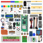 Freenove Ultimate Starter Kit for Raspberry Pi Pico 1 2 W 2W, Python C Java Code, 767-Page Tutorial, 119 Projects, 220 Items