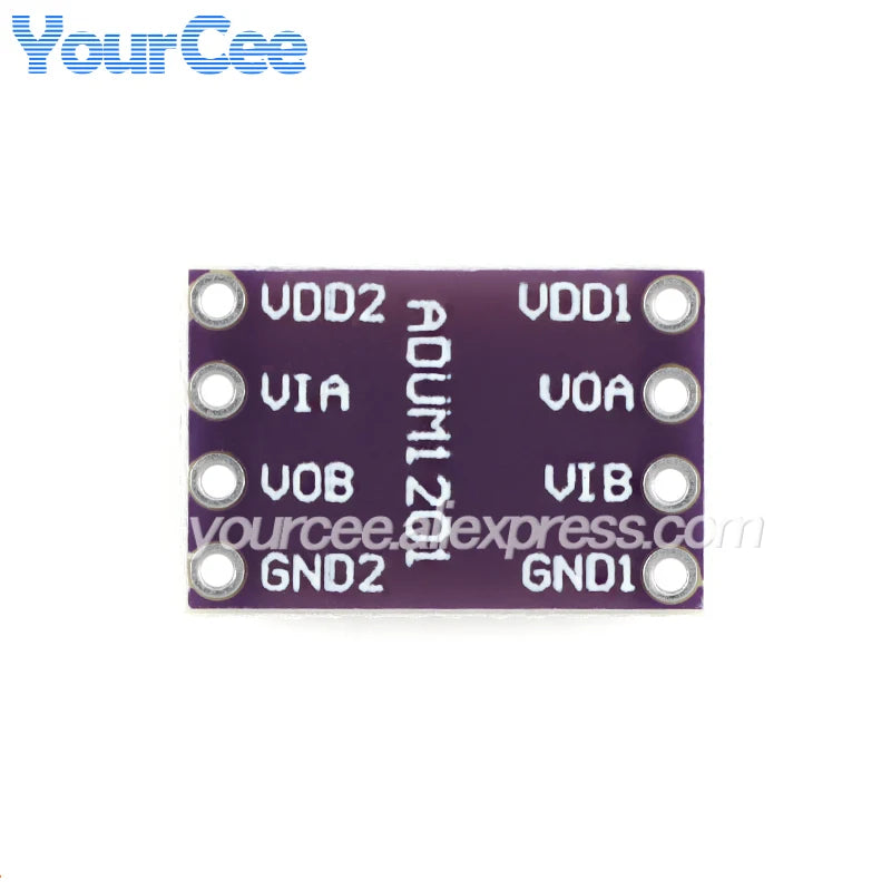 10pcs/1pc ADUM1201 Serial Port Dual-Channel Digital Isolator Module Magnetic Isolation/SPI/CAN Bus Transceiver Signal Isolation
