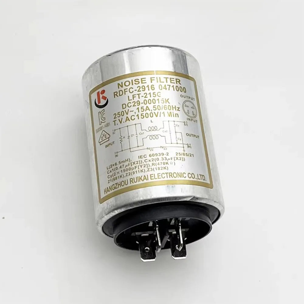 1Pcs For Samsung Washing Machine Capacitor Filter DC29-00015G RDFC-2916 LFT-215G RDFC-2720 DC29-00023C RDFC-2924 DC29-00015K