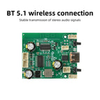 DC 5V/3.7V TWS Stereo Bluetooth Power Amplifier Board, 2×10W Dual-Channel Adjustable and Rechargeable Power Amplifier Board