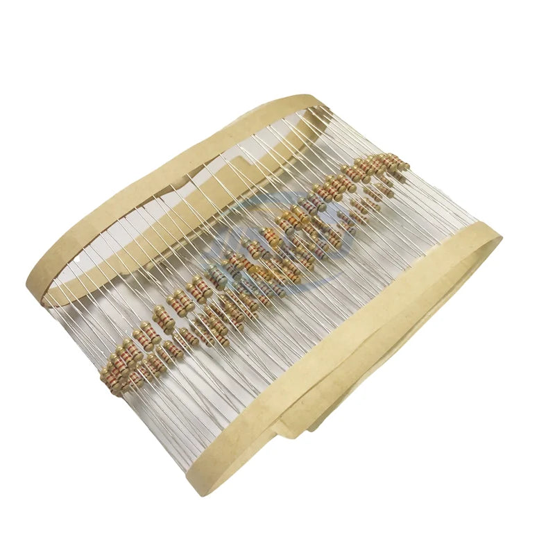 100pcs 1/4W Carbon Film Resistors 5% 3R 3.3R 3.6R 30R 33R 36R 300R 330R 360R 0.25W 3.3 3.6 30 33 36 300 330 360 Ohm R K M 0R-10M