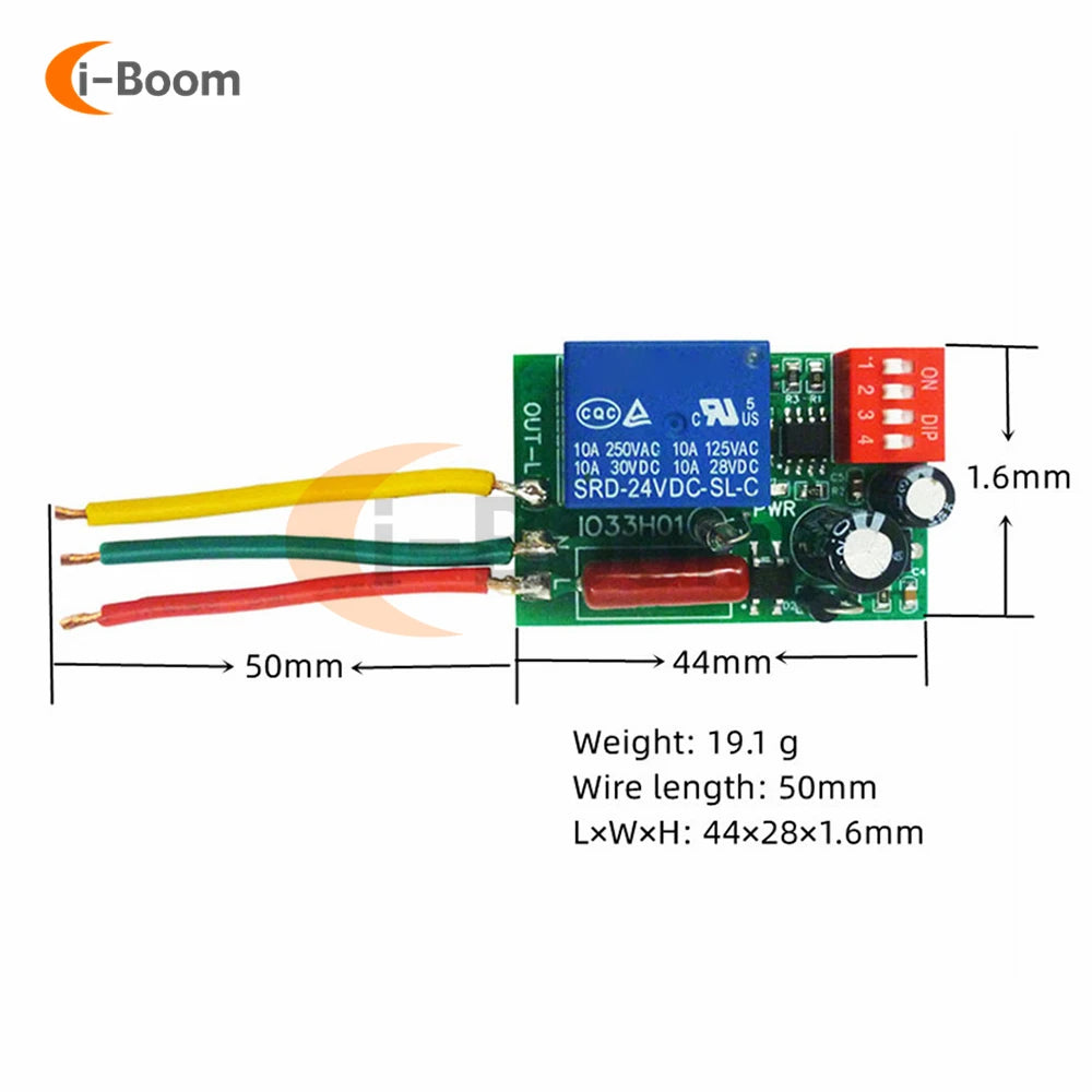 AC 110V 220V Relay Switch Timer Adjustable Power On delay Off Relay controller 1-480Min timing controller 7A 10A Max Output