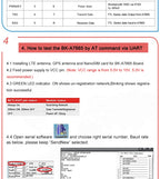 SIMCOM A7665E LTE CAT1 Breakout Board 4G GSM Cellular Module with SIM Slot Development Board for Vehicle GPS Tracker