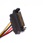 SATA Adapter PC Computer Molex IDE 4 Pin Male to SATA Male Adapter Power Cable Cord 20cm