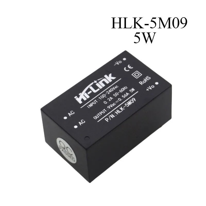 220V to 5V/3.3V/9/12V/24V 3W 5W Mini Power Supply Module Step Down Buck Module AC to DC HLK-5M03/09/12/24 HLK-PM03/09/0612/24