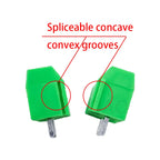 10/20/50Pcs/lot KF301-5.0-2P KF301-3P KF301-4P Pitch 5.0mm Straight Pin 2P 3P 4P Screw PCB Terminal Block Connector Blue Green