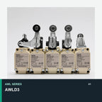 TEZUO AWL Series IP67 Limit Switch, 15 Actuator Models for Industrial Automation