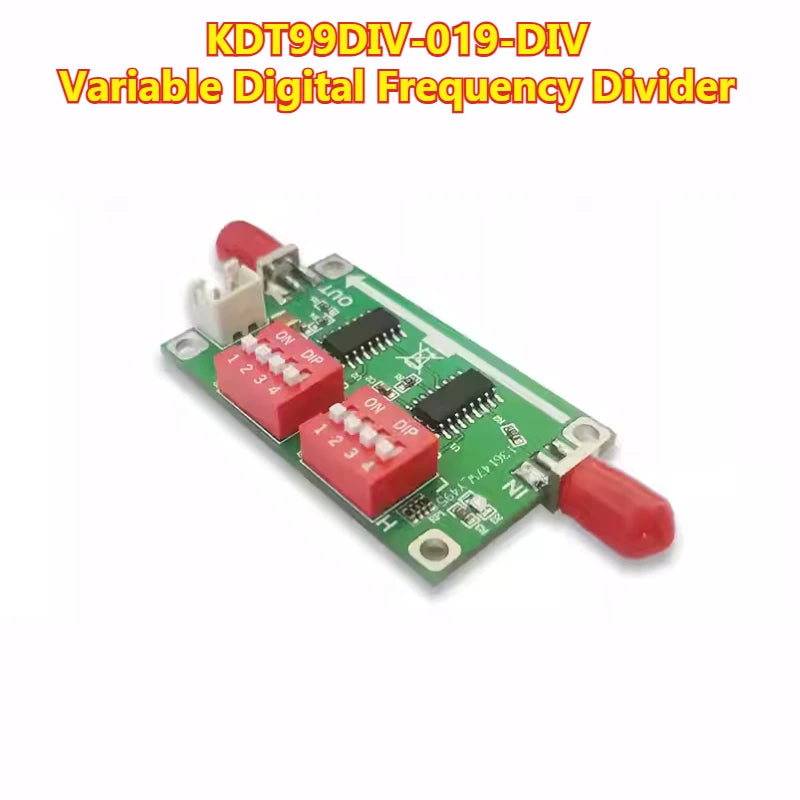 KDT99DIV-019-DIV Digital Frequency Divider 1-225 1MHz Bandwidth, Phase Locked Loop Divider, Logic Divider