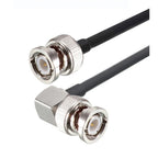 BEVOTOP RG58 BNC Cable Waterproof BNC Female Nut Bulkhead to BNC Male Plug RG58 Pigtail Jumper 50 Ohm RF Coaxial Extension Cable