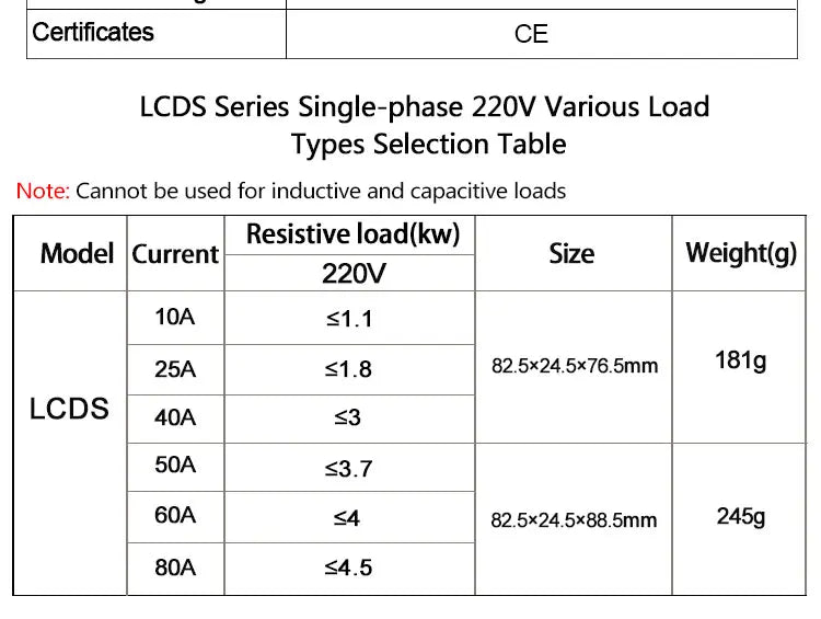 LCTC 0-10V 4-20mA 0-5V SSR Solid State Relay Voltage Regulator Single Phase Slim Relay With Radiator 10A 25A 40A 50A 60A 80A