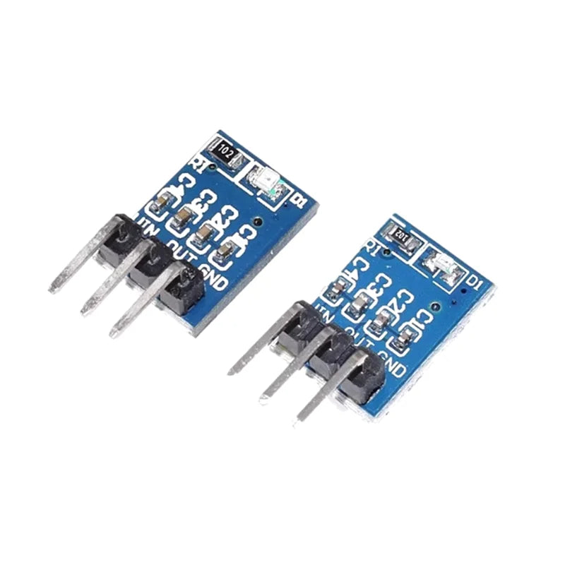 5PCS/Lot DC 5V to 3.3V Step-Down Power Supply Module AMS1117-3.3 LDO 800MA AMS1117-5V Module