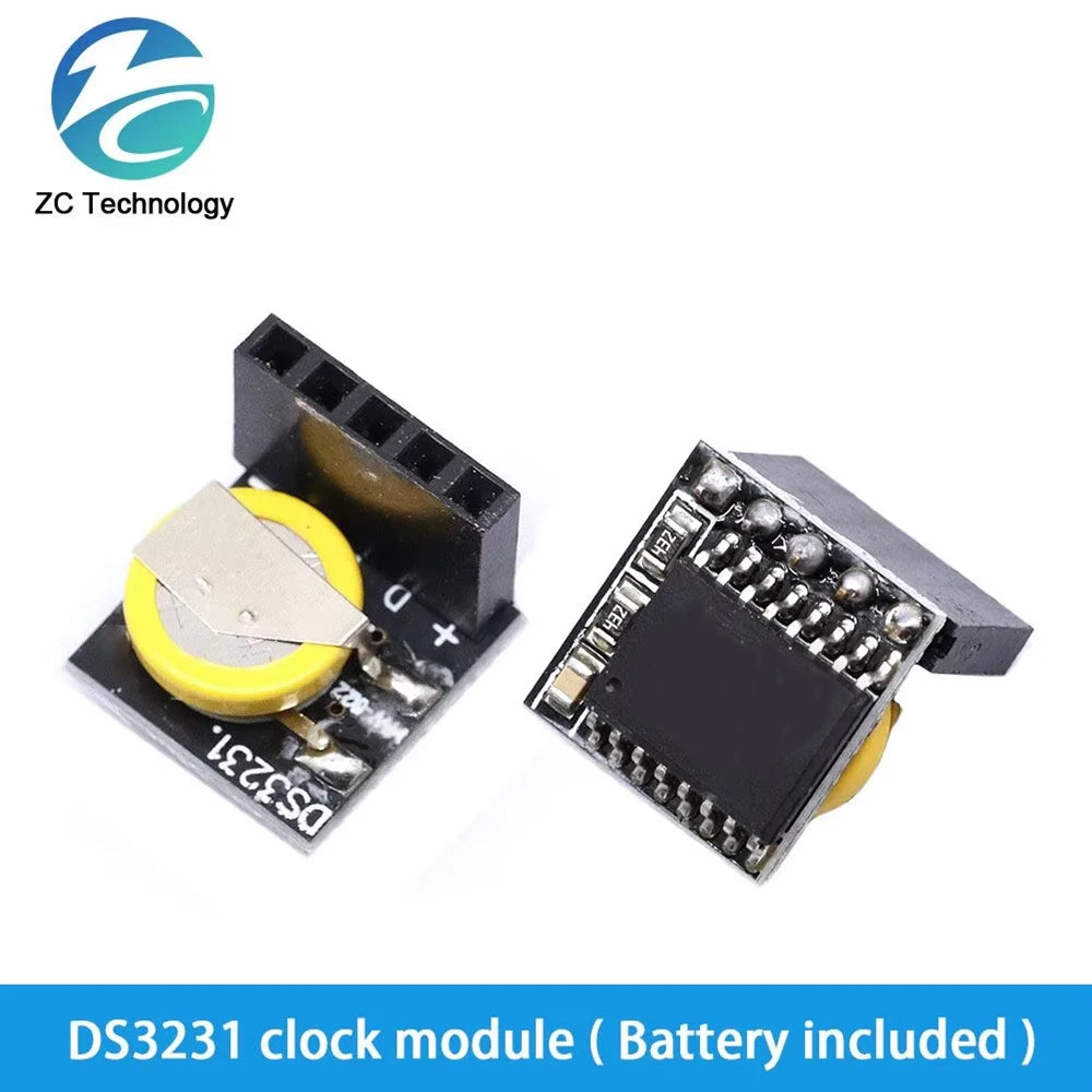 DS3231 AT24C32 IIC Module DS1302 Precision Clock Module DS1307 Memory module mini module Real Time 3.3V/5V For Raspberry Pi