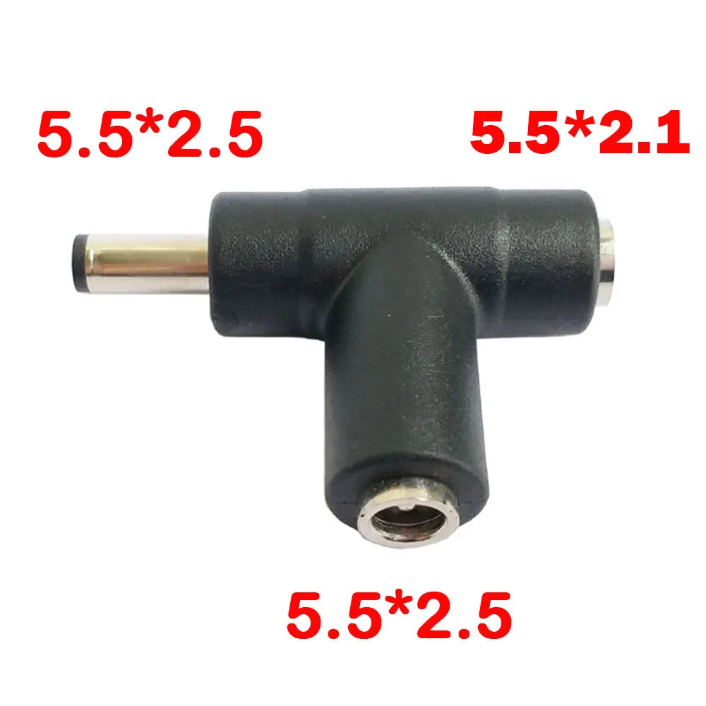 5.5 X 2.1 mm Female to 5.5 X 2.1 mm Male Female DC Power Connector Adapter Laptop 5.5*2.5 Female to Male 5.5*2.5