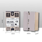 Rele 12V Relay Solid State SSR Module 5V 24Vdc Voltage 24V Relè Switch Relé 12 V 3V Reley Contactor Heatsink 40 DD 10A 40A DC