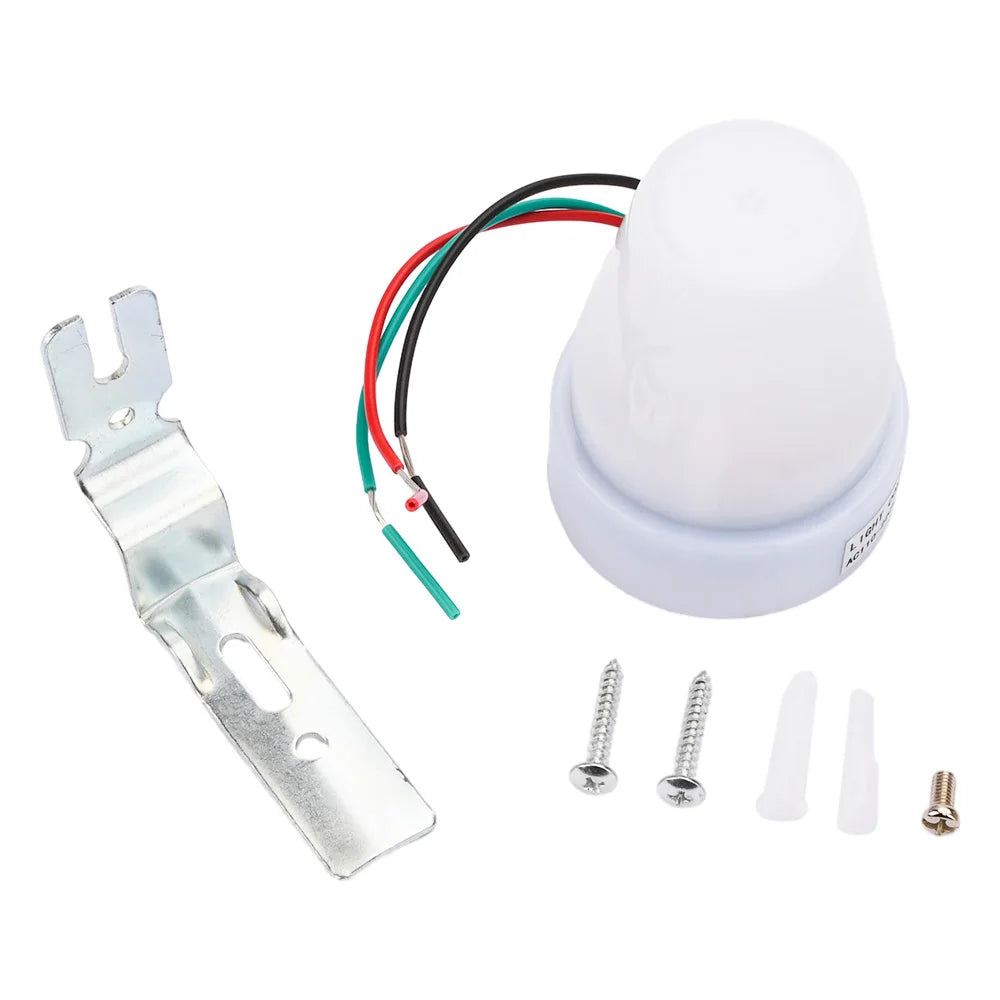 AS-22 Automatic Auto On Off Photocell Street Light Switch 110V 220V 10A Photo Control Photoswitch Sensor Switch Light Controller