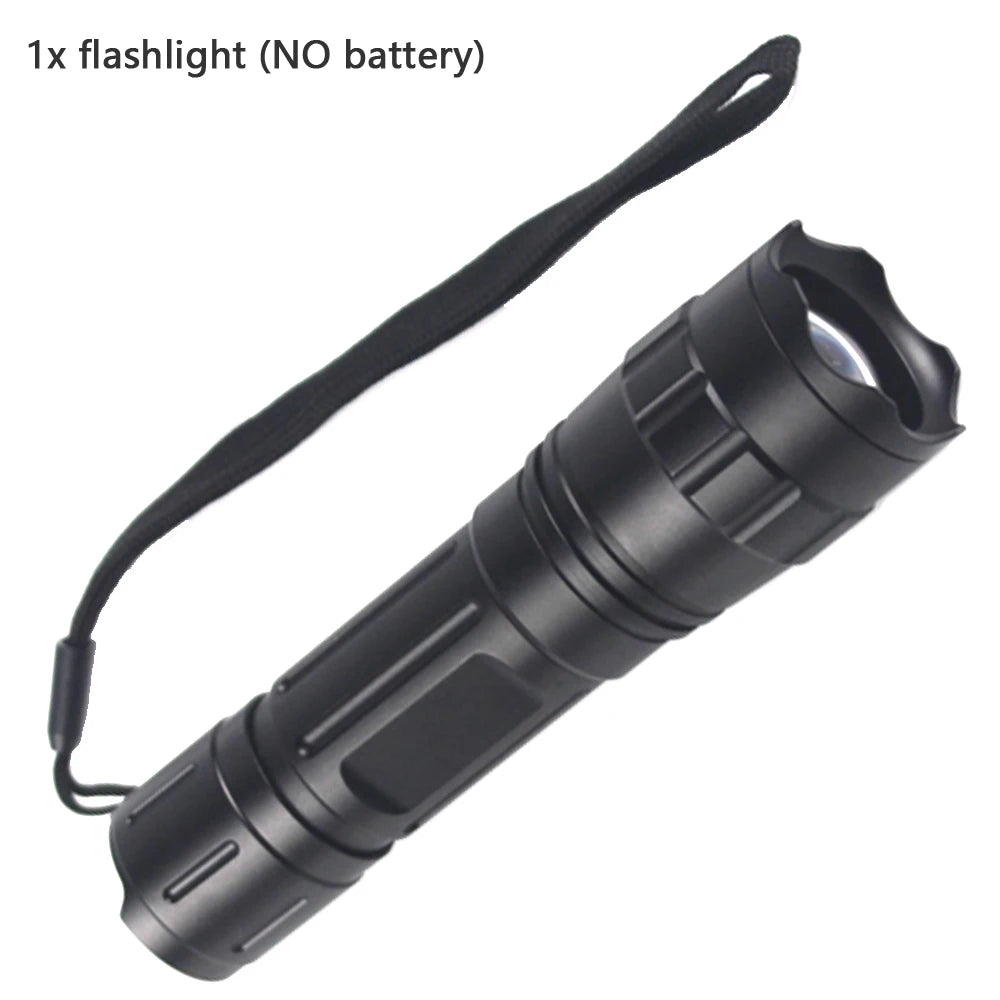 10Watt 850nm-940nm IR Flashlight 200 yard Zoomable Focus LED Infrared Radiation Lamp Night Vision Torch 21700 Hunting Lantern