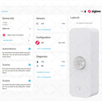 Zigbee 3.0 PIR Motion Sensor Smart Home Human Body Infrared Detector Security  Works With Yandex Zigbee2MQTT Home Assistant