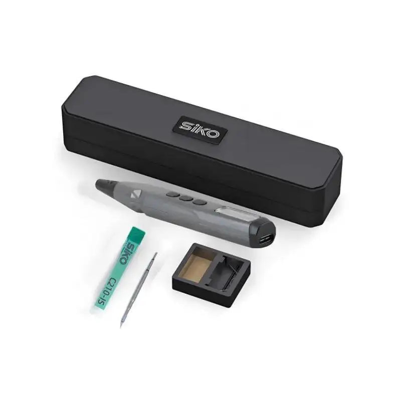 SIKO 30W Smart Soldering Iron 50-450℃ Adjustable 1.9s Rapid Heating IPS Color Screen Type C for iPhone PCB Motherboard Repair