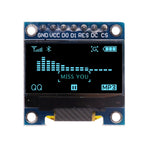 0.96 inch IIC Serial 4pin 7Pin White/Blue/Yellow OLED Display Module 128X64 I2C SSD1306 LCD Screen Board for arduino oled
