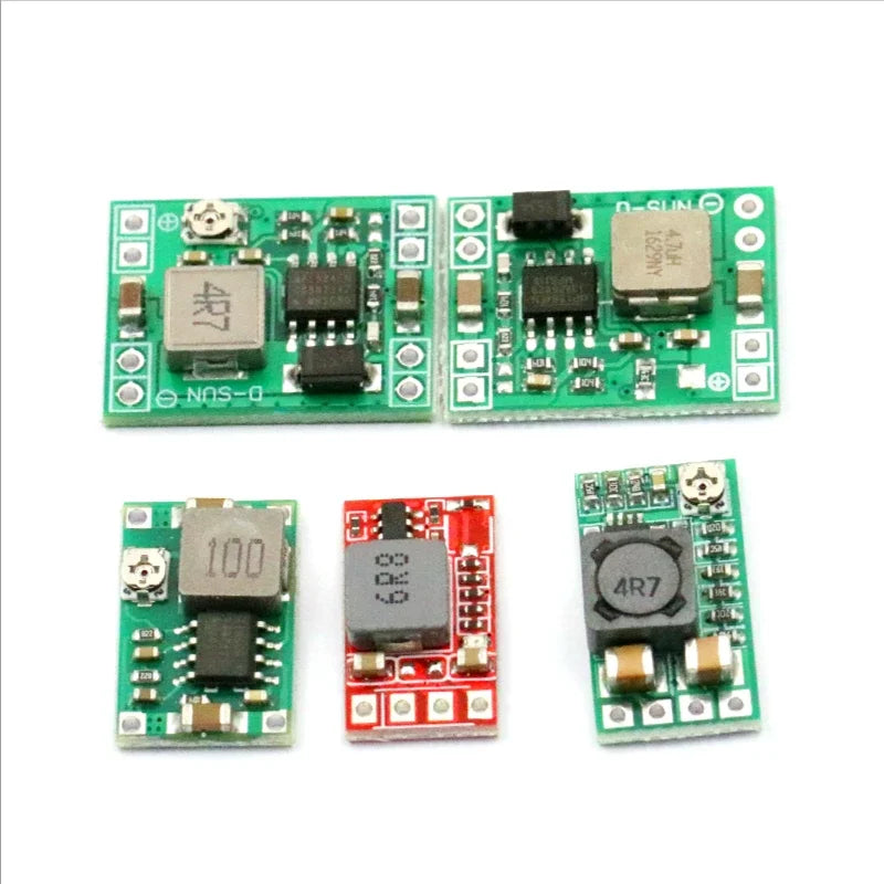 1PCS DC-DC 3A 5A Adjustable Step-down Power Module Board Voltage Stabilizing Aircraft Model MP1584EN 24V 12V 9V To 5V