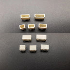 10/50Pcs SH/JST/ZH/PH/XH Pitch 1.0mm 1.25mm 1.5mm 2.0mm 2.54mm 2/3/4/5/6Pin Horizontal Vertical Male Pin Header Socket Connector
