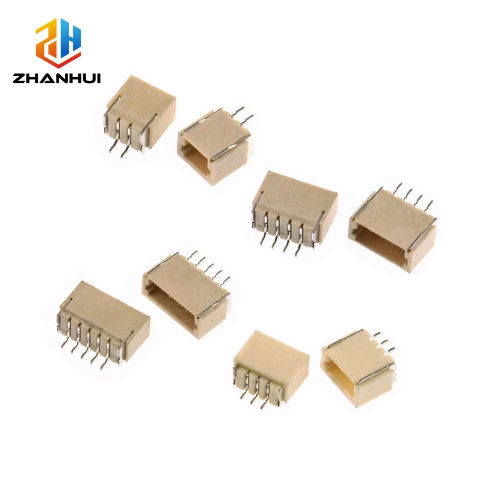 20Pcs SH1.0/JST1.25/ZH1.5/PH2.0/XH2.54 Connector Kit - 2-12Pin Horizontal/Vertical SMD for Precision Electronics