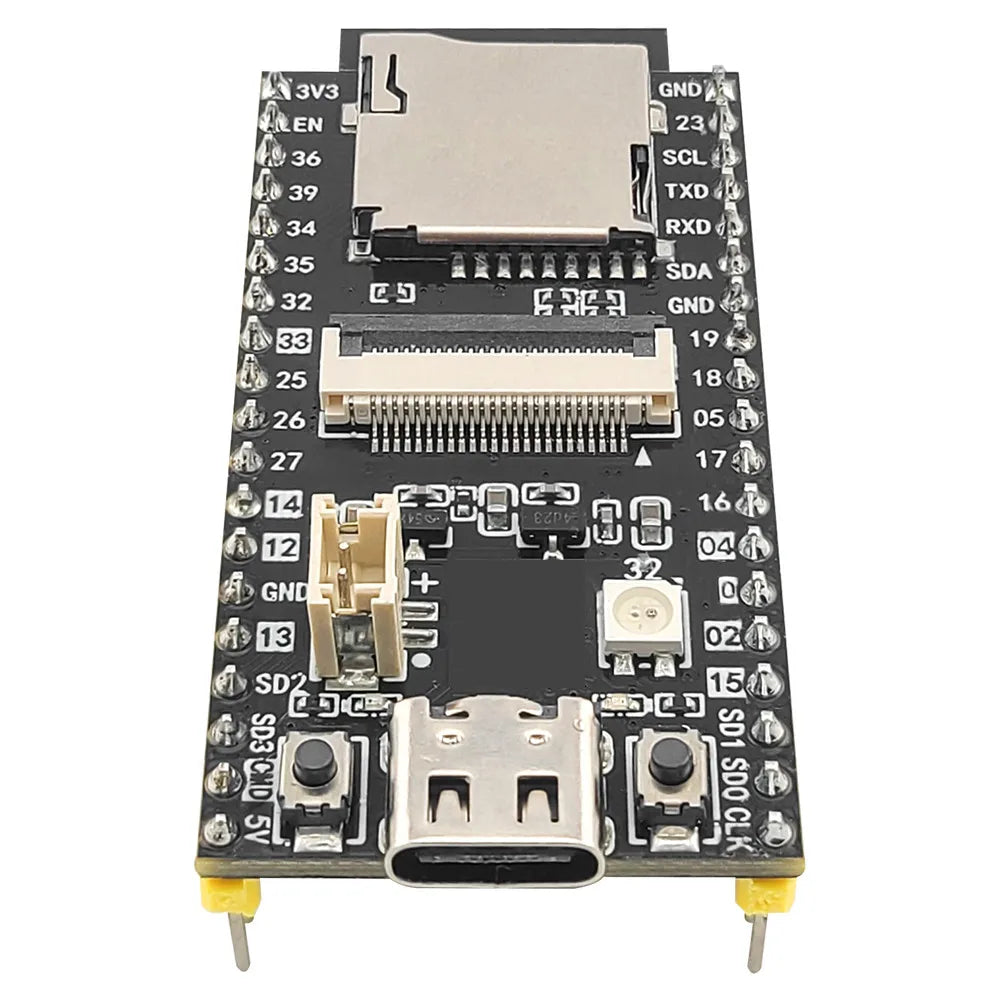 ESP32 CAM Development Board with OV2640 Camera Module TF Slot Battery Port ESP32-S Extend 2.4G Antenna 4MB Flash 8MB PSRAM