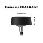 Quectel Multi-Band High-Gain 5G/GNSS Positioning 5-in-1 Combination Antenna 4G LTE MIMO GPS Dual-Band Antenna SMA 300mm Cable