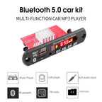 Kebidumei 2*60W Amplifier Bluetooth 5.0 MP3 WMA WAV Decoder Board Wireless Music Audio Modul USB TF FM Radio For Car Speaker