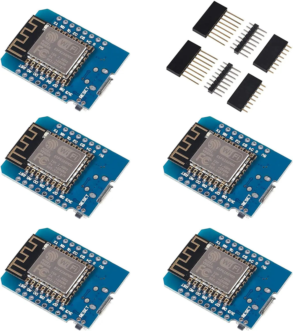 1/3/5/10pcs ESP8266 ESP-12F NodeMcu Wireless D1 mini NodeMcu Lua 4M Bytes WLAN WiFi Internet Development Board for WeMos D1 Mini