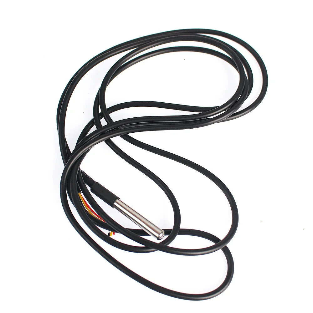 DS18B20 Temperature Probe 1m 2m 3m Temperature Sensor Stainless Steel Waterproof For Arduino