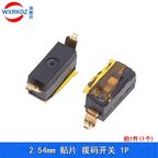 10pcs SMD SMT Slide Type Switch 1P 2P 3P 4P 5P 6P 8P 10P 2.54mm Position Way DIP Black Pitch Toggle Switch Black Snap Switch