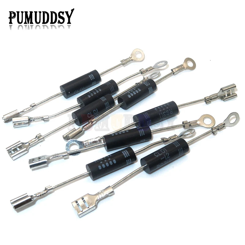 10PCS HVM12 CL01-12 Microwave Oven High Voltage Diode Rectifier Wholesale Electronic bxv Each 5PCS