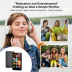 Diofox MP3/MP4 Player Android 4.0 Inch Touch Screen 2+16GB Bluetooth 4.1 Dual‑Band WiFi TF Card Expandable Up To 512GB Portable