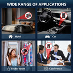 6-in-1 Anti-Spy Hidden Camera Detector GPS Tracker Finder RF Signal Eavesdropping Device Scanner for Hotel Travel Privacy