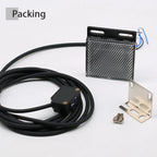 Square Laser Sensor 35cm Adjustable NPN PNP Mirror Lens Diffuse Optical Infrared Photo Cell Proximity Switches E3Z-LAS